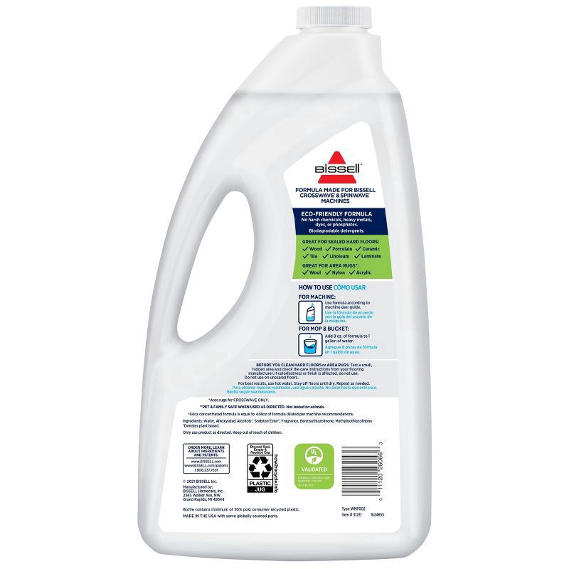 slide 4 of 6, BISSELL(R) Clean & Natural Multi-Surface Pet Formula, 64 oz