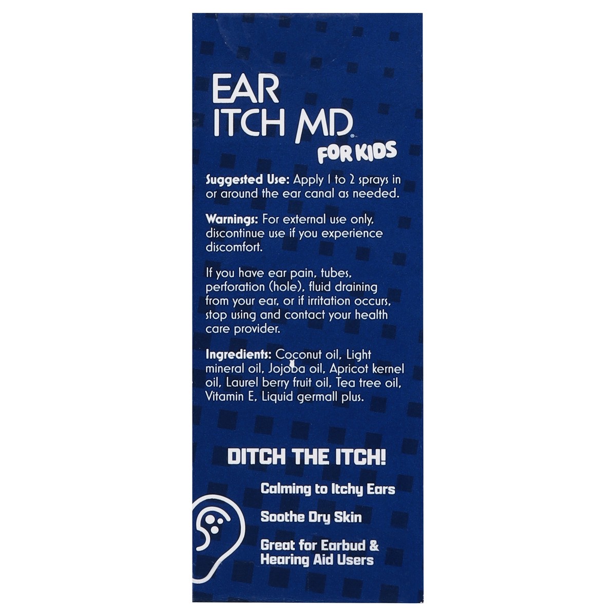 slide 10 of 13, Ear Itch MD For Kids Intensive Soothing Spray 0.34 fl oz, 0.34 fl oz