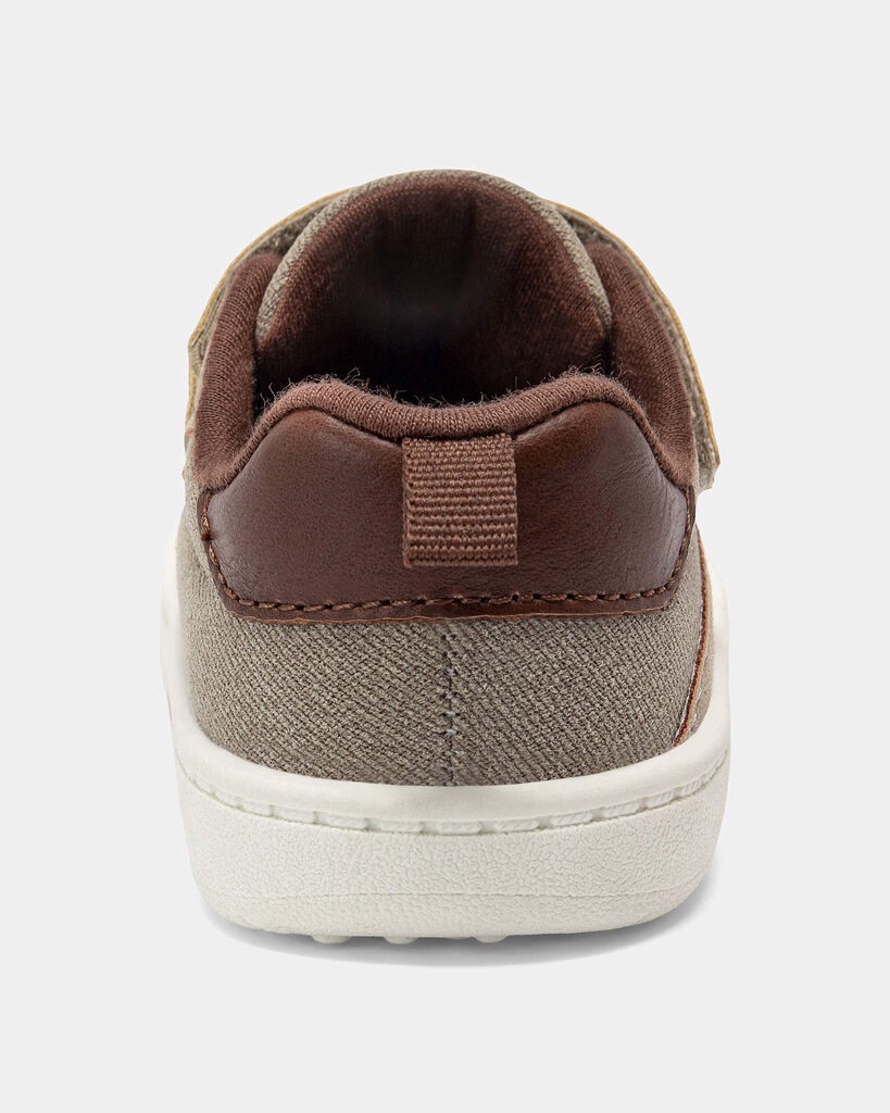 slide 4 of 6, Carter's Baby Boy Every Step® First Walker Casual Shoes - Khaki/White Khaki/Ivory 6, 1 ct