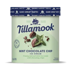 Tillamook Mint Chocolate Chip Ice Cream 1.5 qt