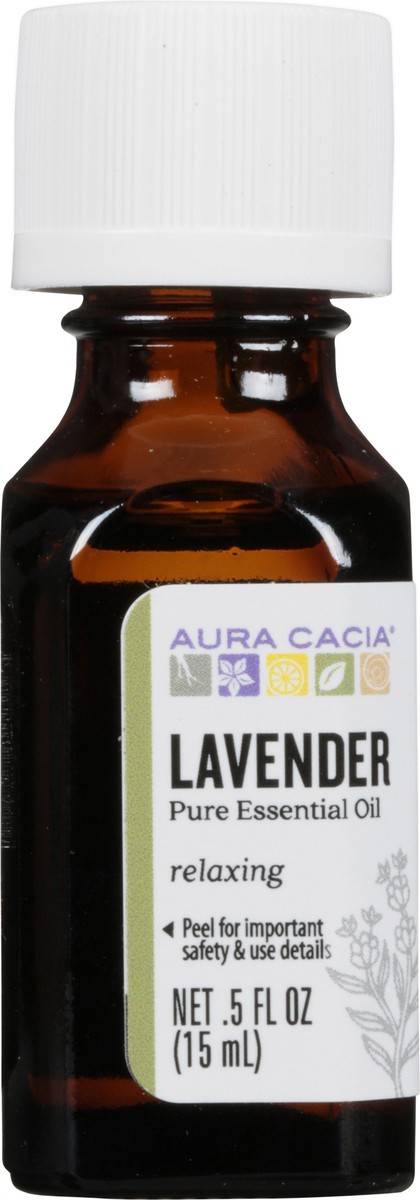 slide 6 of 9, Aura Cacia Lavender Essential Oil, 0.5 oz