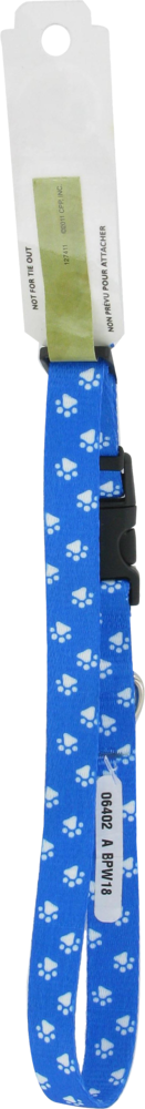 slide 3 of 4, Alliance Blue Paw Print Extra Small Dog Collar, 1 ct