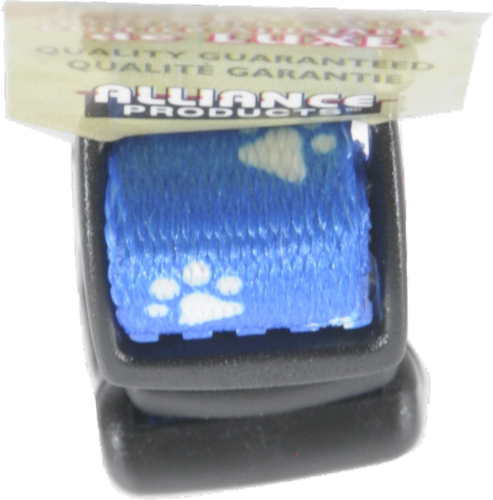 slide 2 of 4, Alliance Blue Paw Print Extra Small Dog Collar, 1 ct