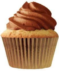 Jumbo White Cupcake - Buttercream