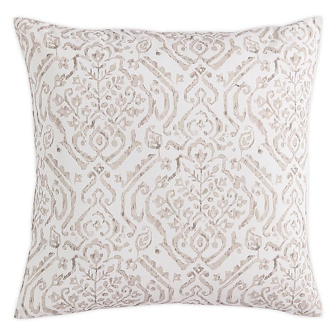 slide 1 of 1, Morgan Home MorganHome Abstract Throw Pillow Cover - Taupe, 1 ct