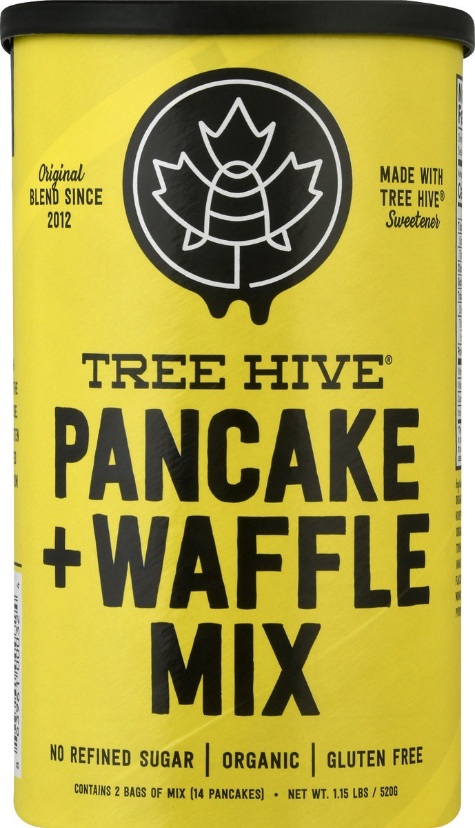 slide 6 of 9, Tree Hive Pancake + Waffle Mix 1.15 lb, 