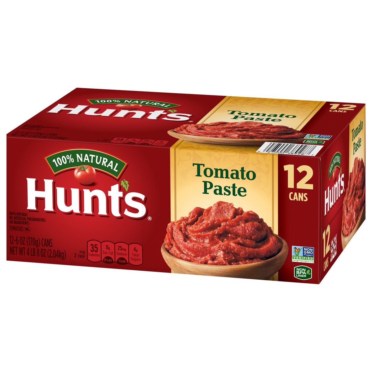 slide 2 of 4, Hunt's Tomato Paste 12 - 6 oz Cans, 12 ct