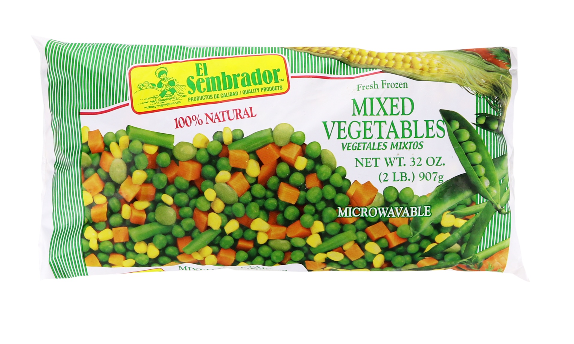 slide 1 of 1, El Sembrador Fresh Frozen Mixed Vegetables, 32 oz