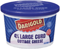 slide 1 of 6, Darigold 4% Large Curd Cottage Cheese, 16 oz