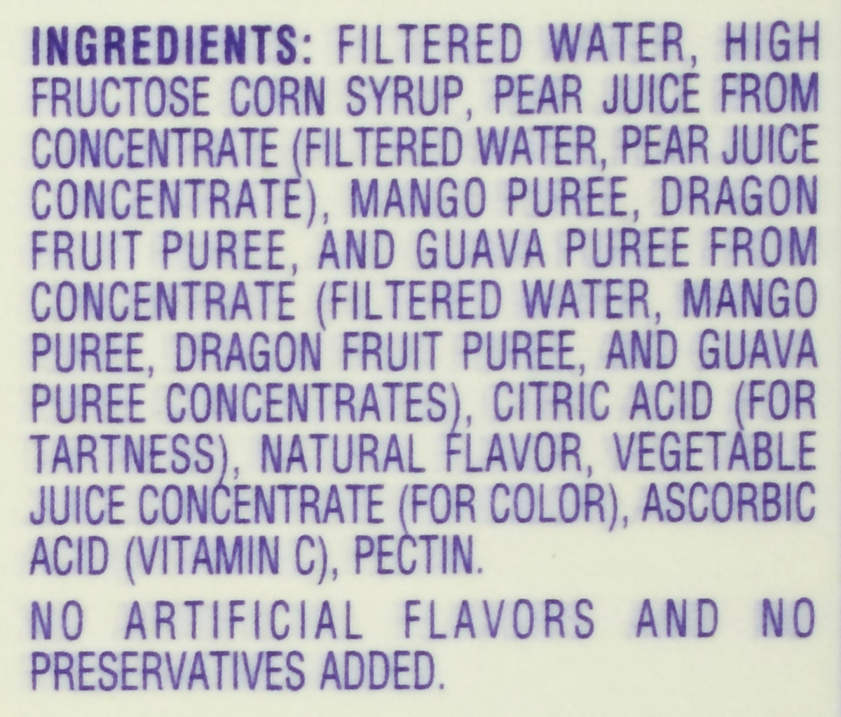 Welch's Dragon Fruit Mango Flavored Fruit Juice Cocktail Blend 59 fl oz