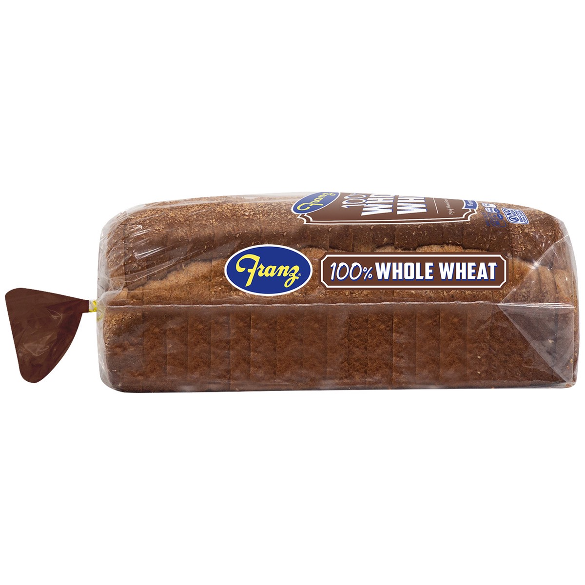 slide 2 of 8, Franz 100% Whole Wheat Sandwich Bread, 24 oz