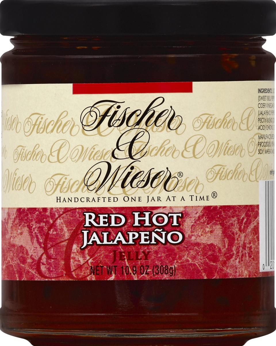 slide 3 of 3, Fischer & Wieser Fischer And Wieser Jalapeno Jelly Red Ho, 10.9 oz