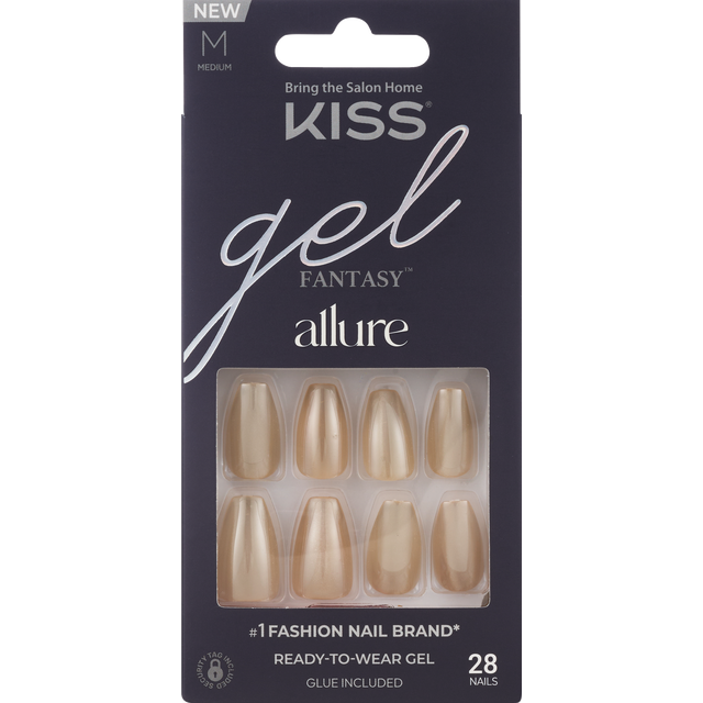 slide 1 of 1, KISS Ks Gel Fantasy Allure - Moonbeam, 1 ct
