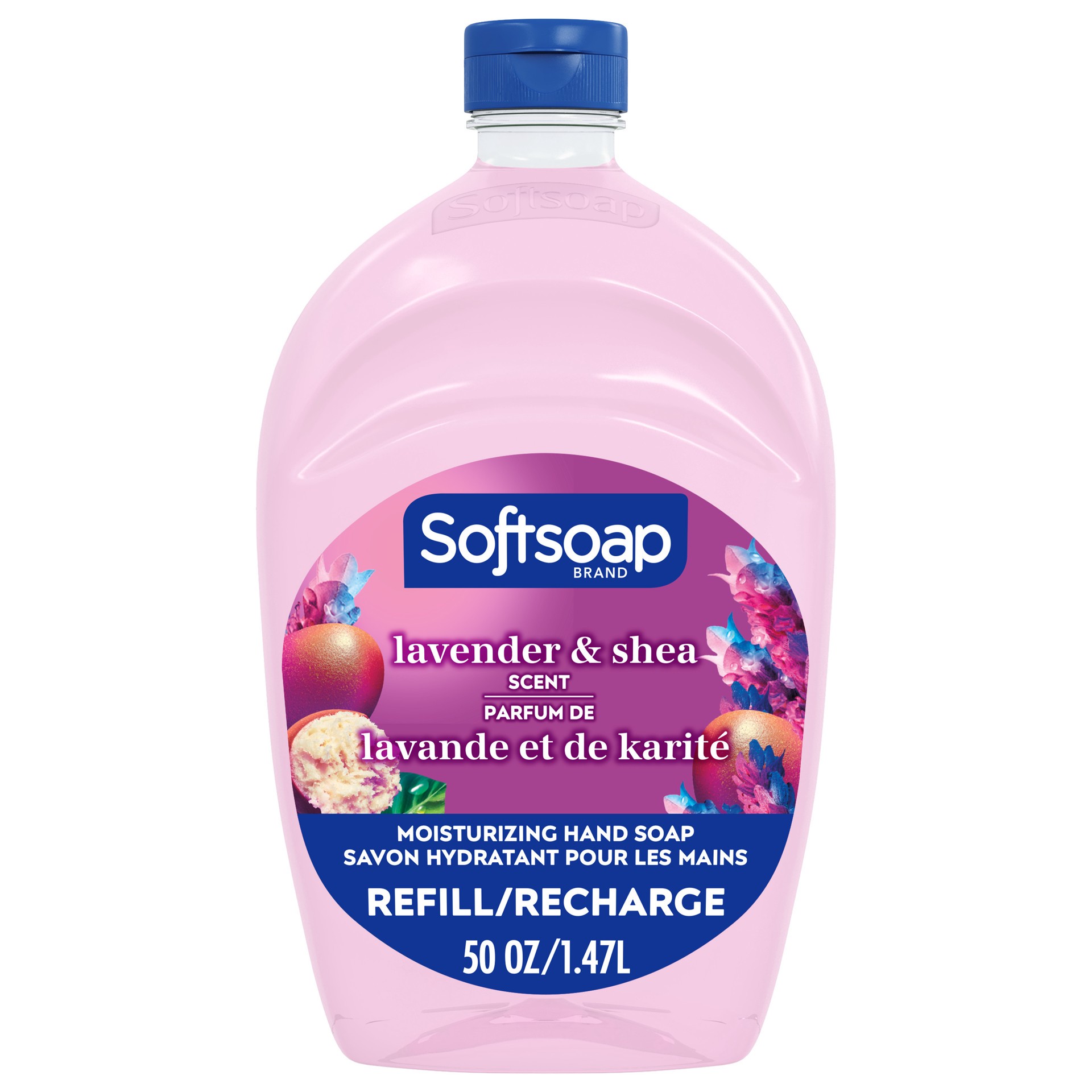 slide 1 of 8, Softsoap Deeply Moisturizing Liquid Hand Soap Refill, Lavender & Shea Butter - 50 Fluid Ounce, 1.47 fl oz