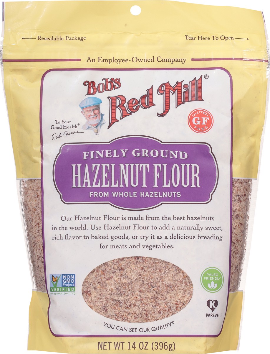 slide 6 of 9, Bob's Red Mill Finely Ground Hazelnut Flour 14 oz, 14 oz