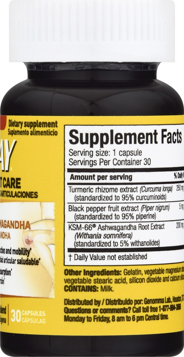 slide 12 of 12, X Ray Adaptogenic Blend Capsules Turmeric & Ashwagandha Ultra Joint Care 30 ea, 30 ct