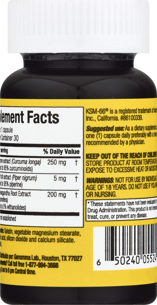 slide 5 of 12, X Ray Adaptogenic Blend Capsules Turmeric & Ashwagandha Ultra Joint Care 30 ea, 30 ct