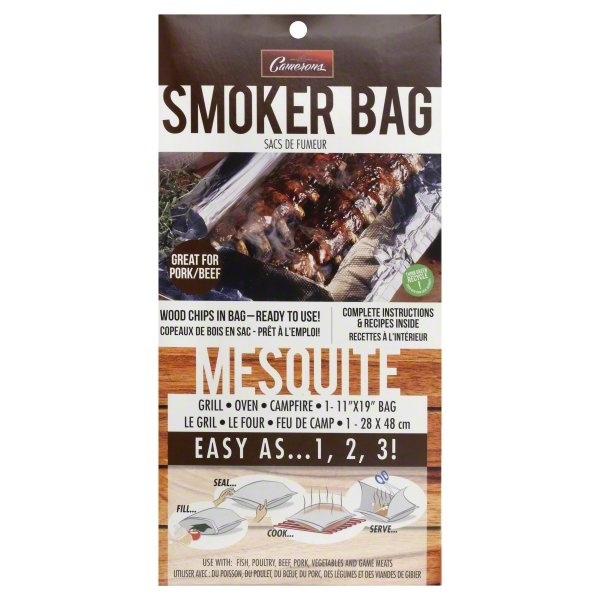 slide 1 of 1, Cameron's Emeril's Smoker Bags in Mesquite, 12 ct