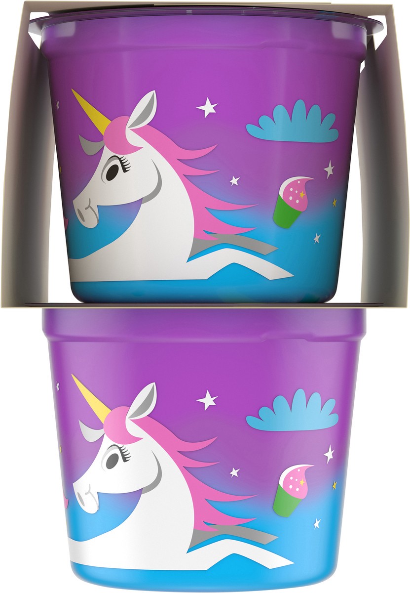 slide 3 of 9, Jell-O Unicorn Magic Cupcake Ready-to-Eat Pudding Cups Snack, 4 ct Cups, 4 ct