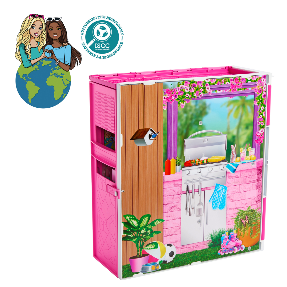 slide 4 of 20, Barbie MATTEL GAMES Barbie Getaway House Doll and Playset, 1 ct