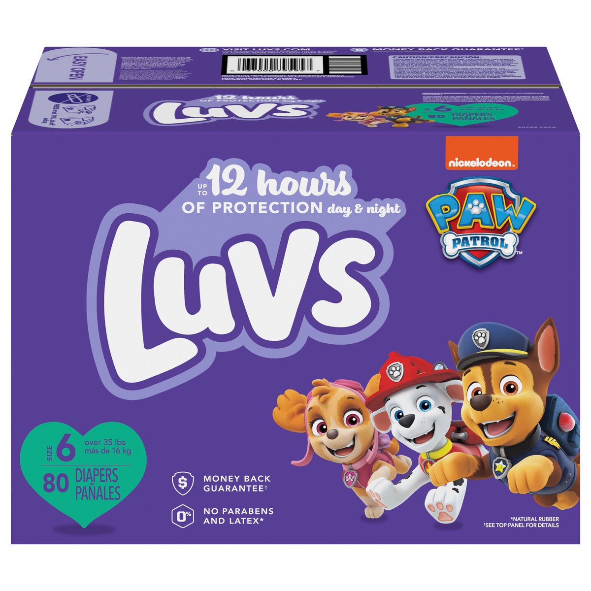 slide 1 of 4, Luvs Diapers Size 6 80 Count, 80 ct