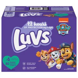 Luvs Diapers Size 6 80 Count
