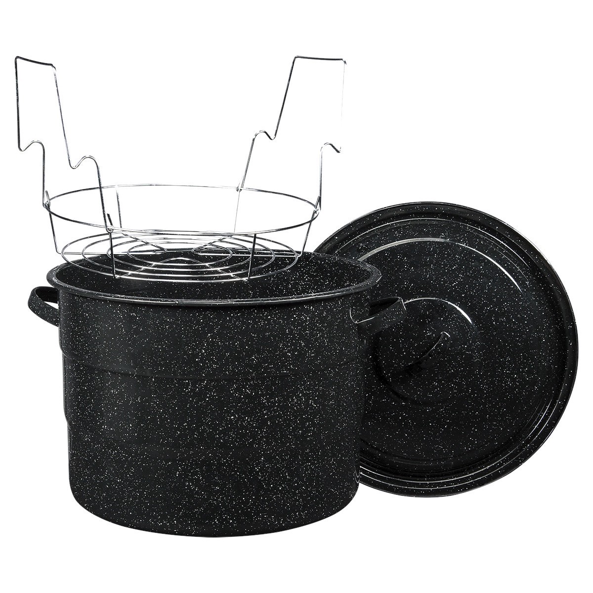 slide 9 of 9, Granite Ware Columbian Graniteware Water Bath Canner Pot, 21.5 qt