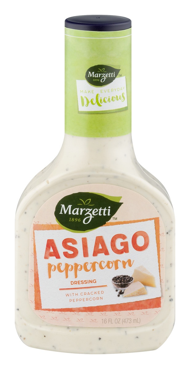 slide 1 of 1, Marzetti Asiago Peppercorn Dressing, 16 oz