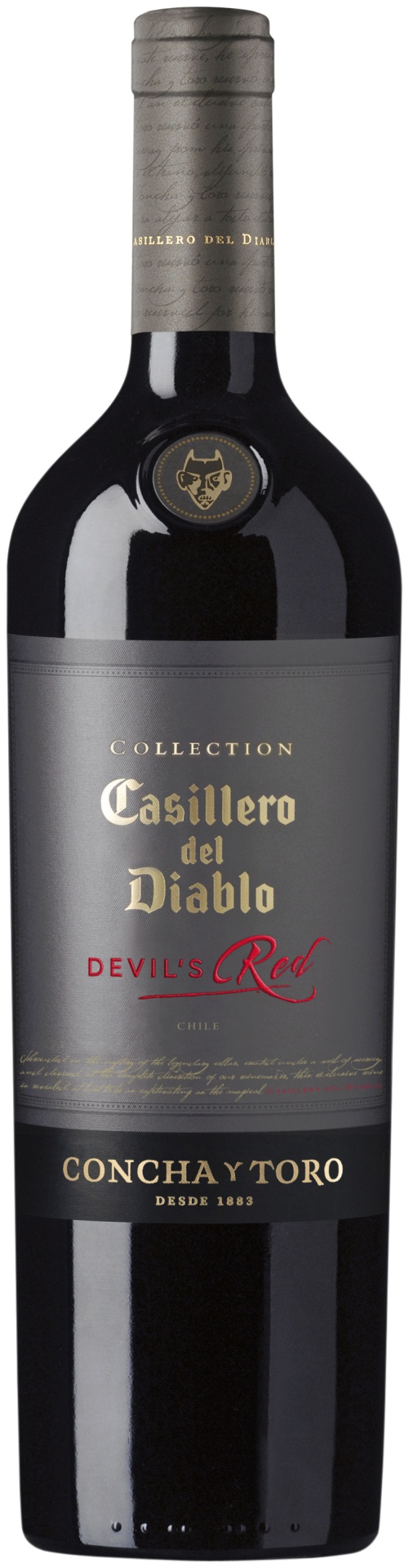 slide 1 of 1, C&T Casillero Del Diablo Devils Collection Red Blend, 750 ml