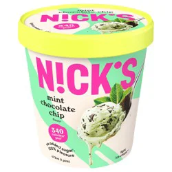 Nick's Mint Chocolate Chip Ice Cream Pint