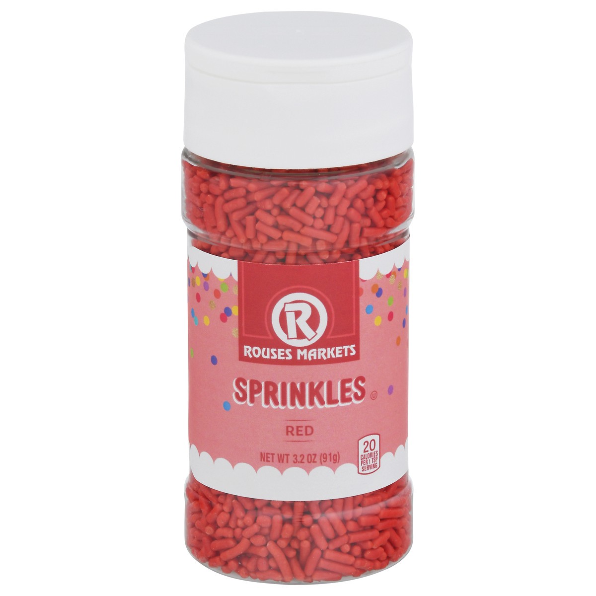 slide 3 of 14, Rouses Markets Red Sprinkles 3.2 oz, 3.2 oz