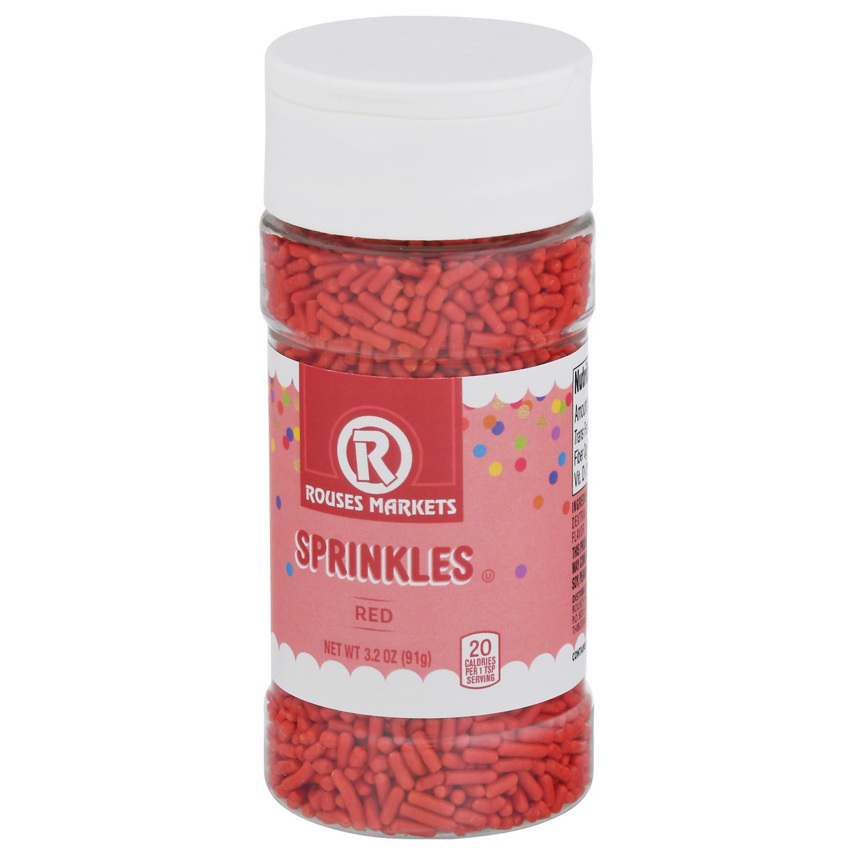 slide 6 of 14, Rouses Markets Red Sprinkles 3.2 oz, 3.2 oz