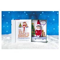 slide 6 of 9, The Elf on the Shelf Girl Storybook & Scout Elf 2 Pieces, 2 ct