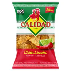 Calidad Chile Limon Tortilla Chips 10 oz