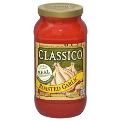 Classico Roasted Garlic Pasta Sauce, 24 oz Jar