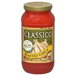 Classico Roasted Garlic Pasta Sauce, 24 oz Jar