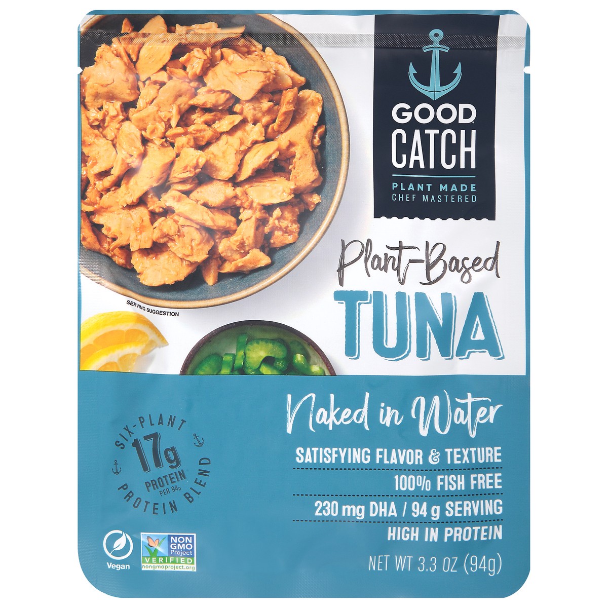 slide 1 of 9, Good Catch Fish Free Tuna Naked In Water, 3.3 oz