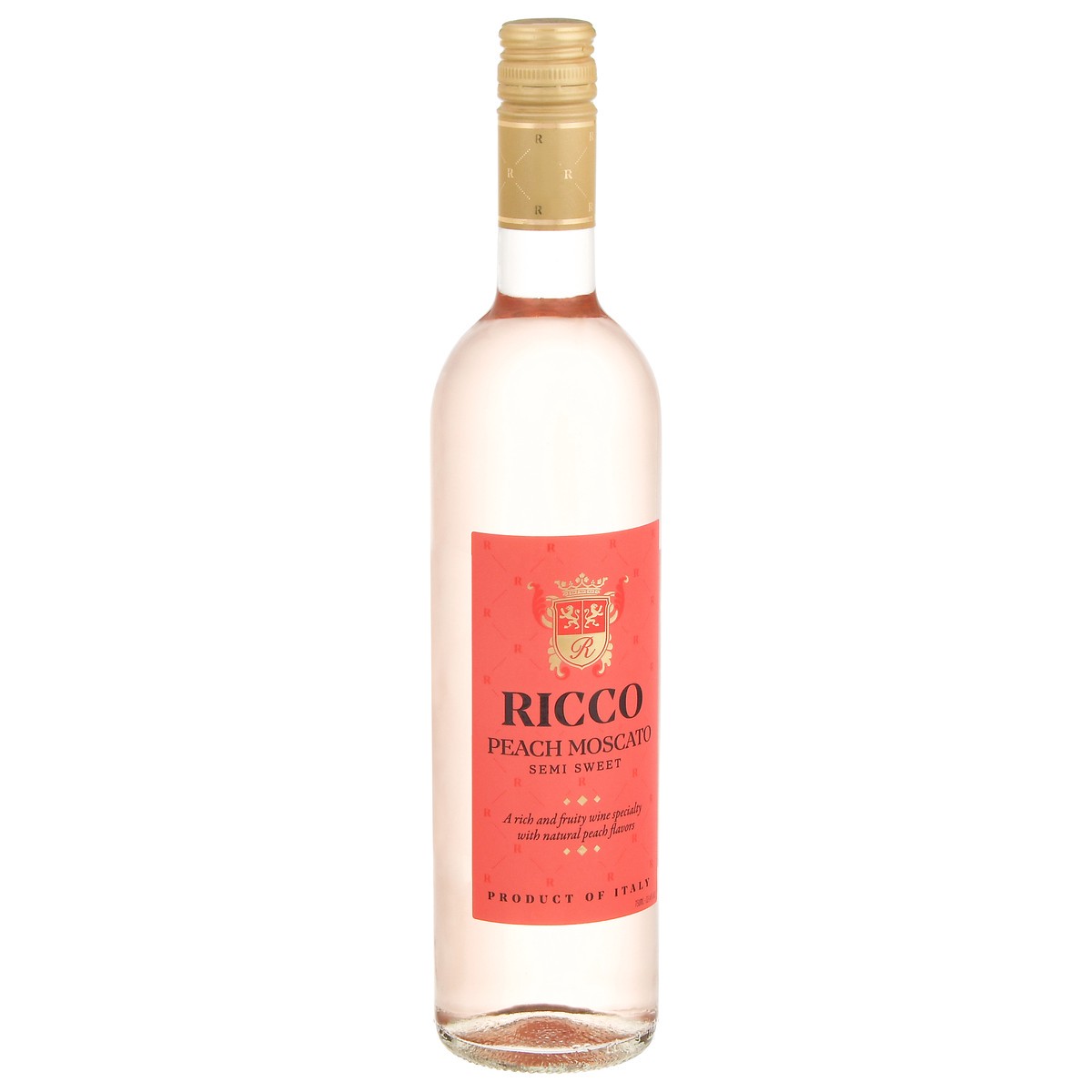 slide 5 of 13, Carletto Ricco Peach Moscato Semi-Sweet, 750 ml