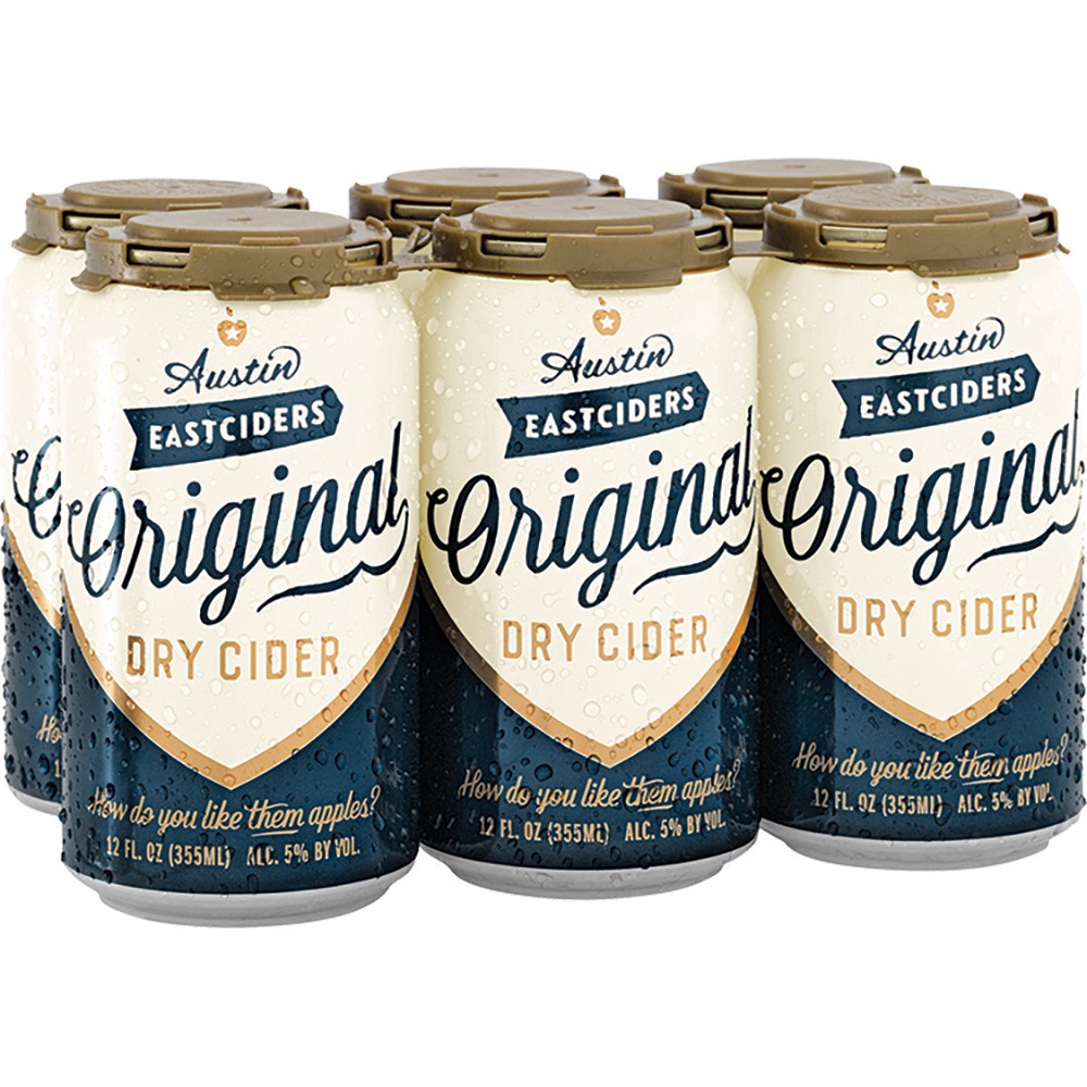 slide 1 of 1, Austin Eastciders Original, 6 ct; 12 oz