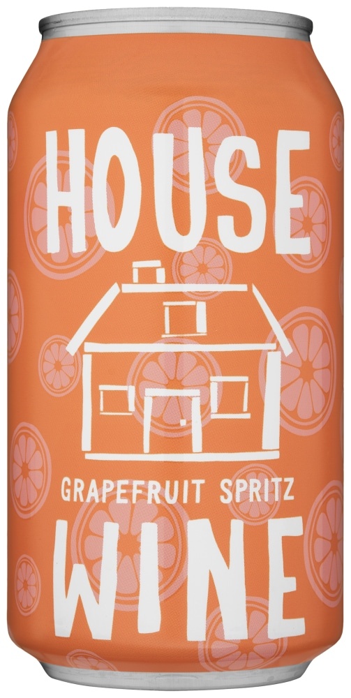 slide 1 of 1, House Wine Grapefruit Small Packritz Can, 375 ml
