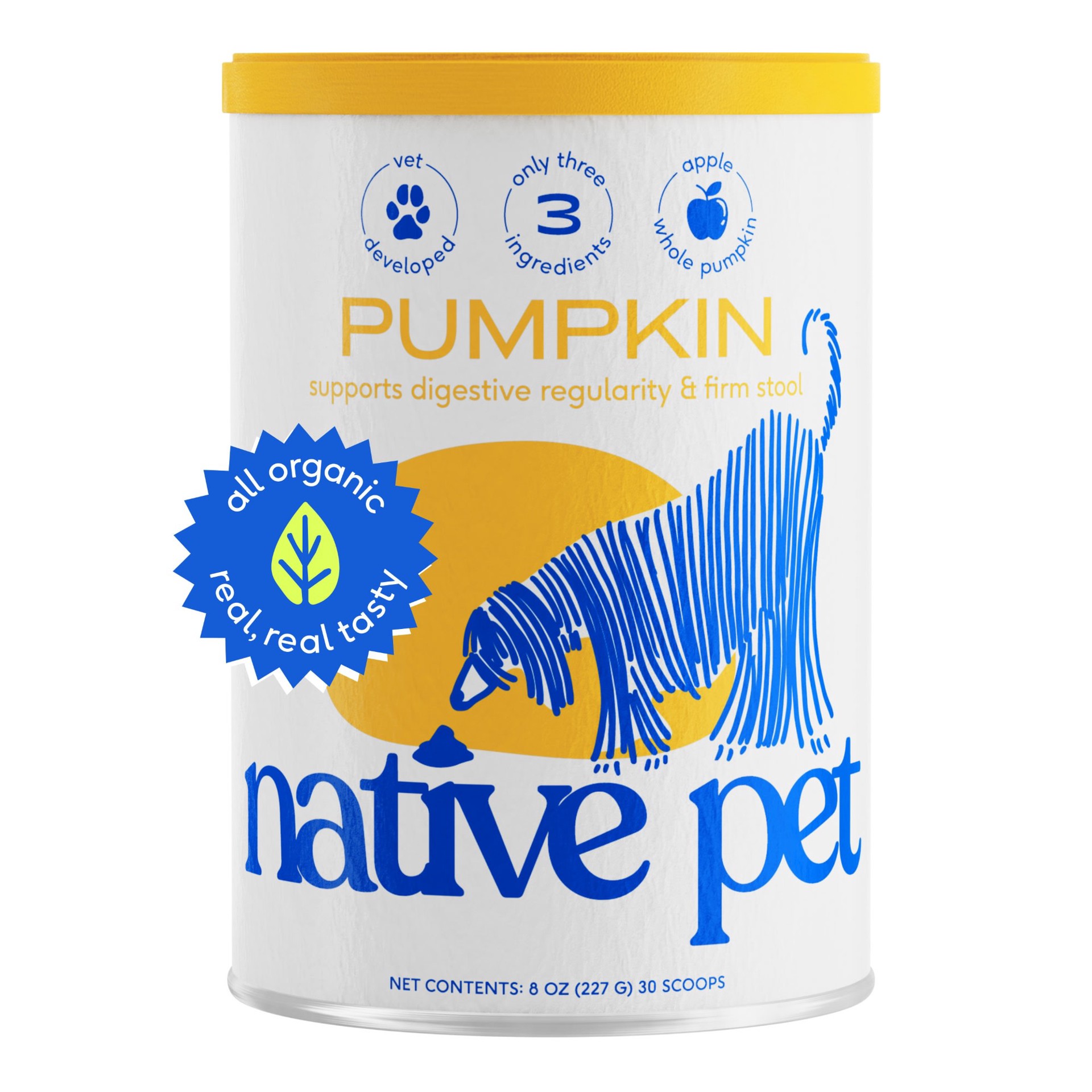 slide 1 of 1, Native Pet Pumpkin Powder 8 oz, 8 oz