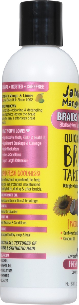 slide 7 of 9, Jamaican Mango & Lime Quick & Easy Fresh Breeze Braid Takedown 8 fl oz, 8 fl oz