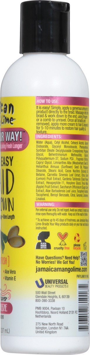 slide 8 of 9, Jamaican Mango & Lime Quick & Easy Fresh Breeze Braid Takedown 8 fl oz, 8 fl oz