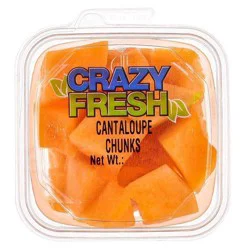 Crazy Fresh Cut Cantaloupe Chunks - 12 oz