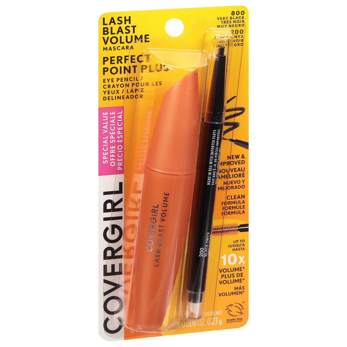 slide 2 of 10, Covergirl Clean Formula Mascara & Eye Pencil Special Value 1 ea, 1 ct