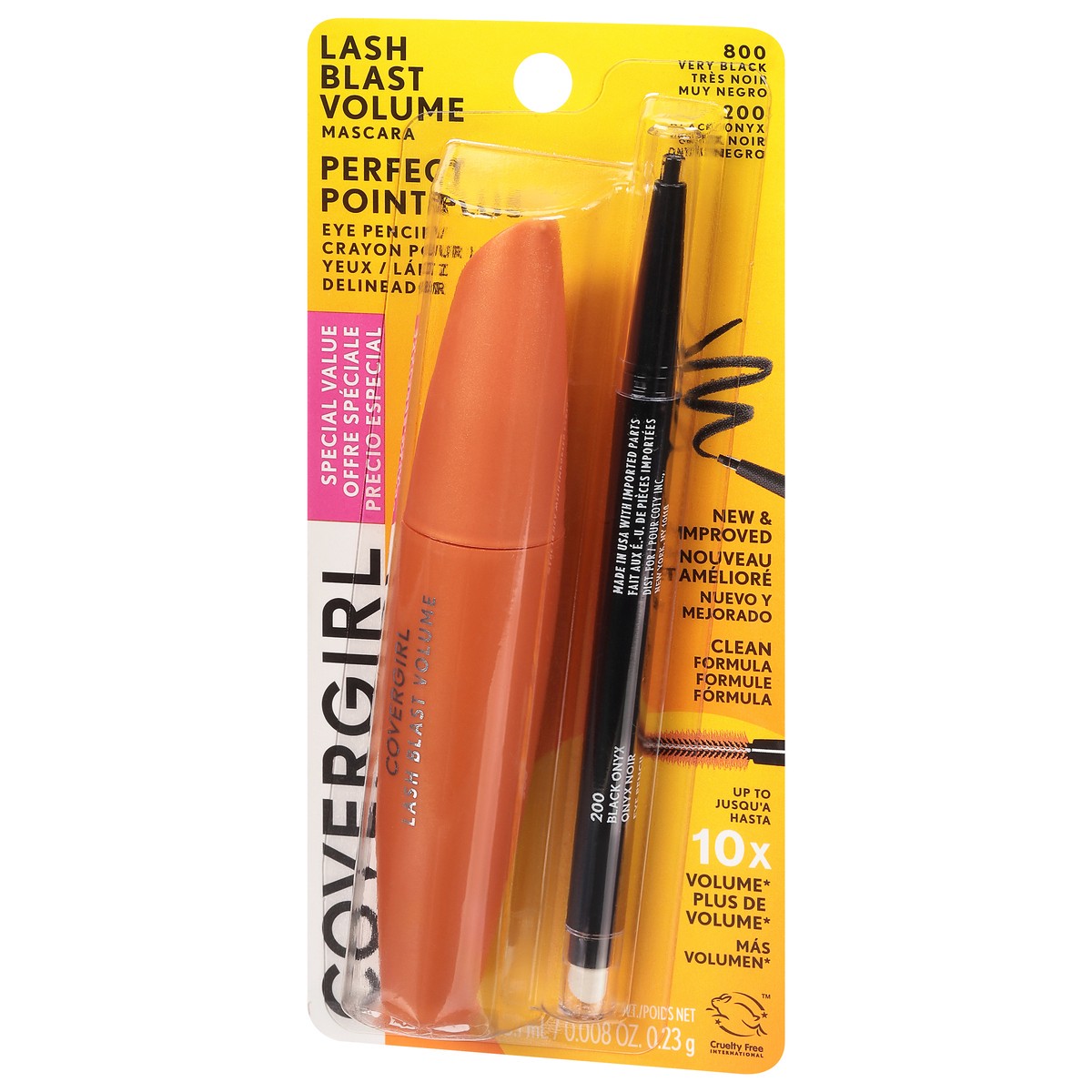 slide 7 of 10, Covergirl Clean Formula Mascara & Eye Pencil Special Value 1 ea, 1 ct