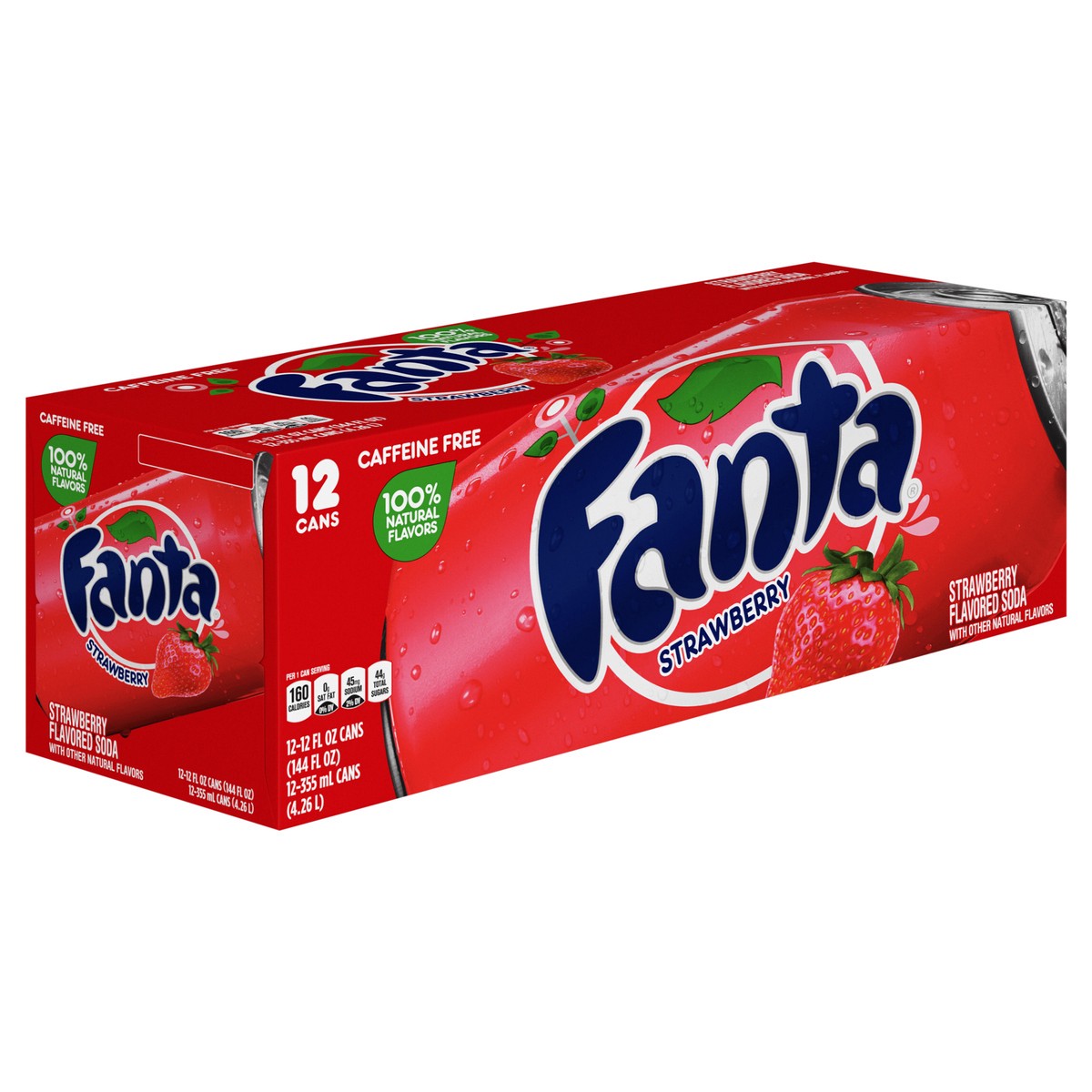 slide 9 of 9, Fanta Strawberry Cans, 12 ct; 12 oz