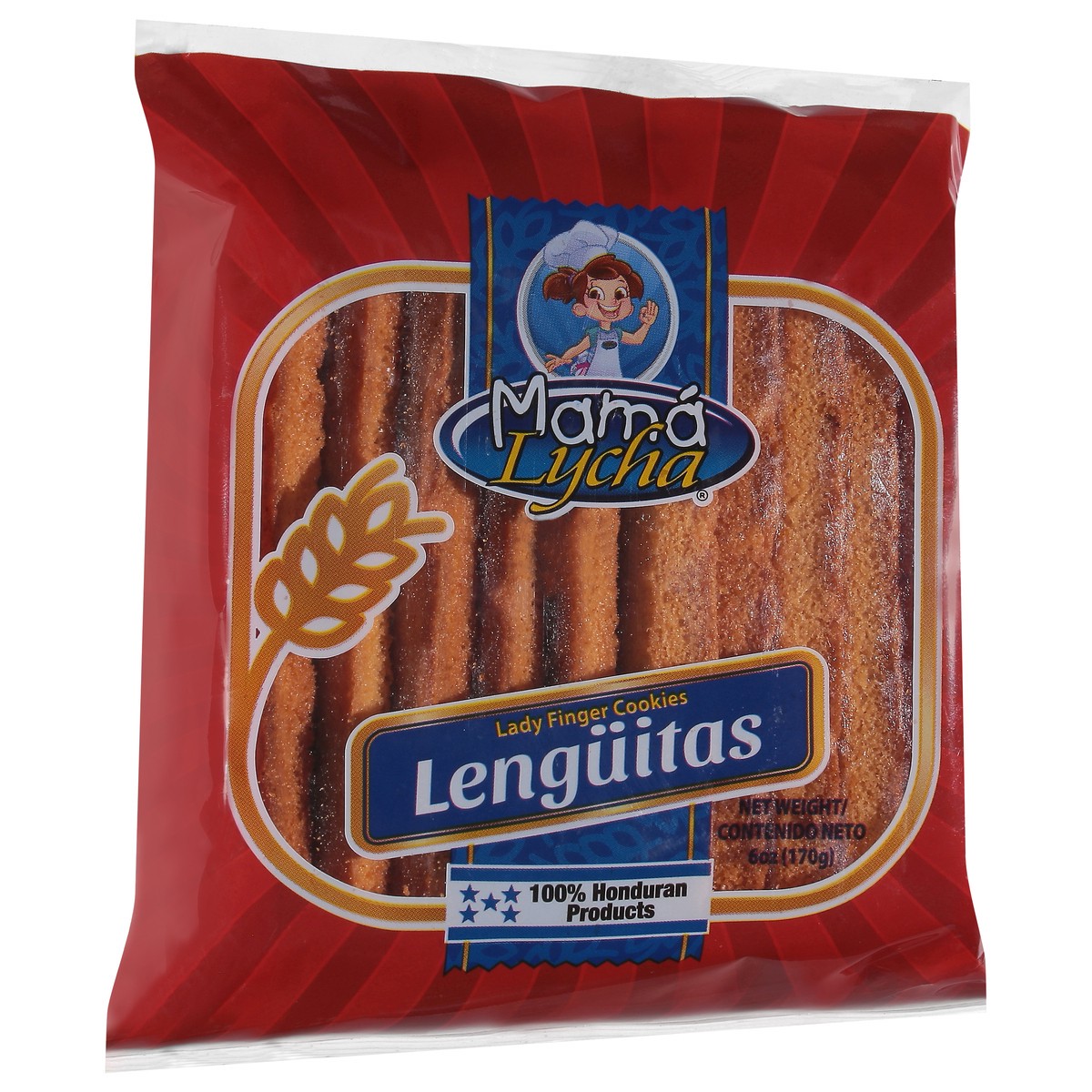 slide 3 of 13, Mama Lycha Lady Finger Cookies 6 oz, 6 oz