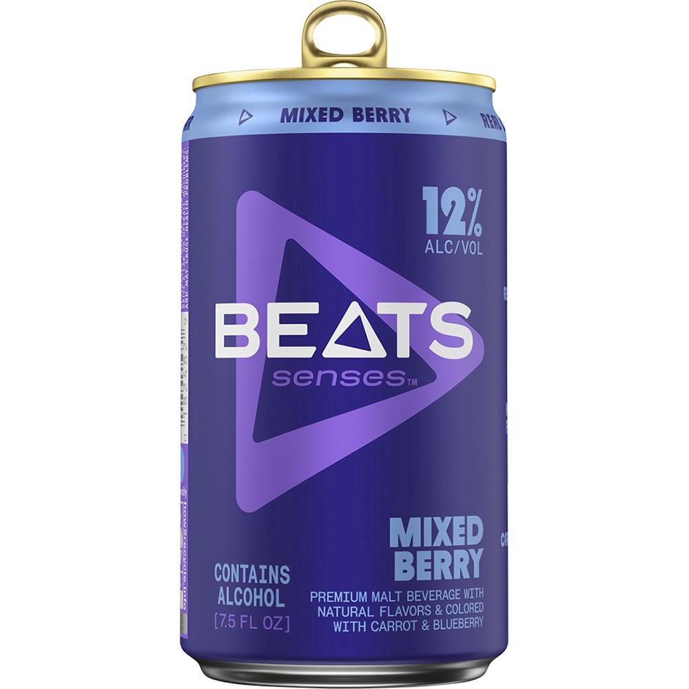 slide 1 of 1, Beats Senses Mixed Berry, 7.5 oz