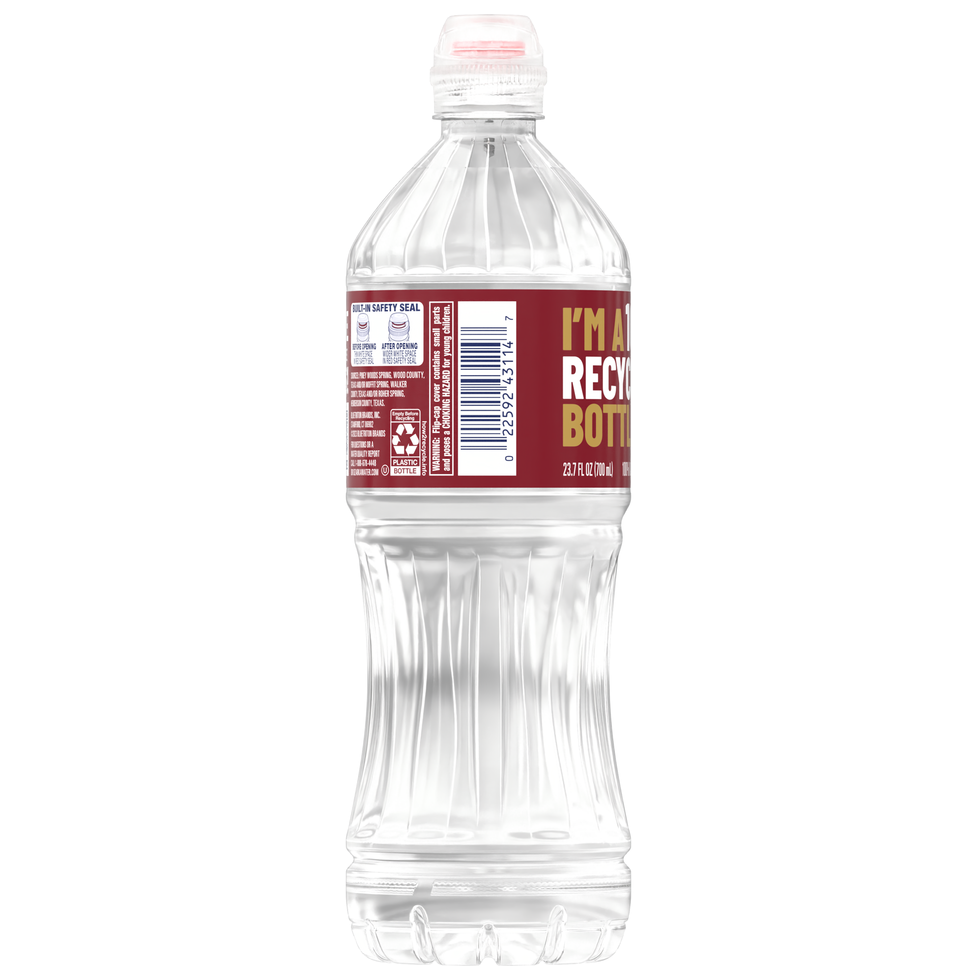 Ozarka 100% Natural Spring Water 23.7 oz Bottles - Shop Water at H-E-B